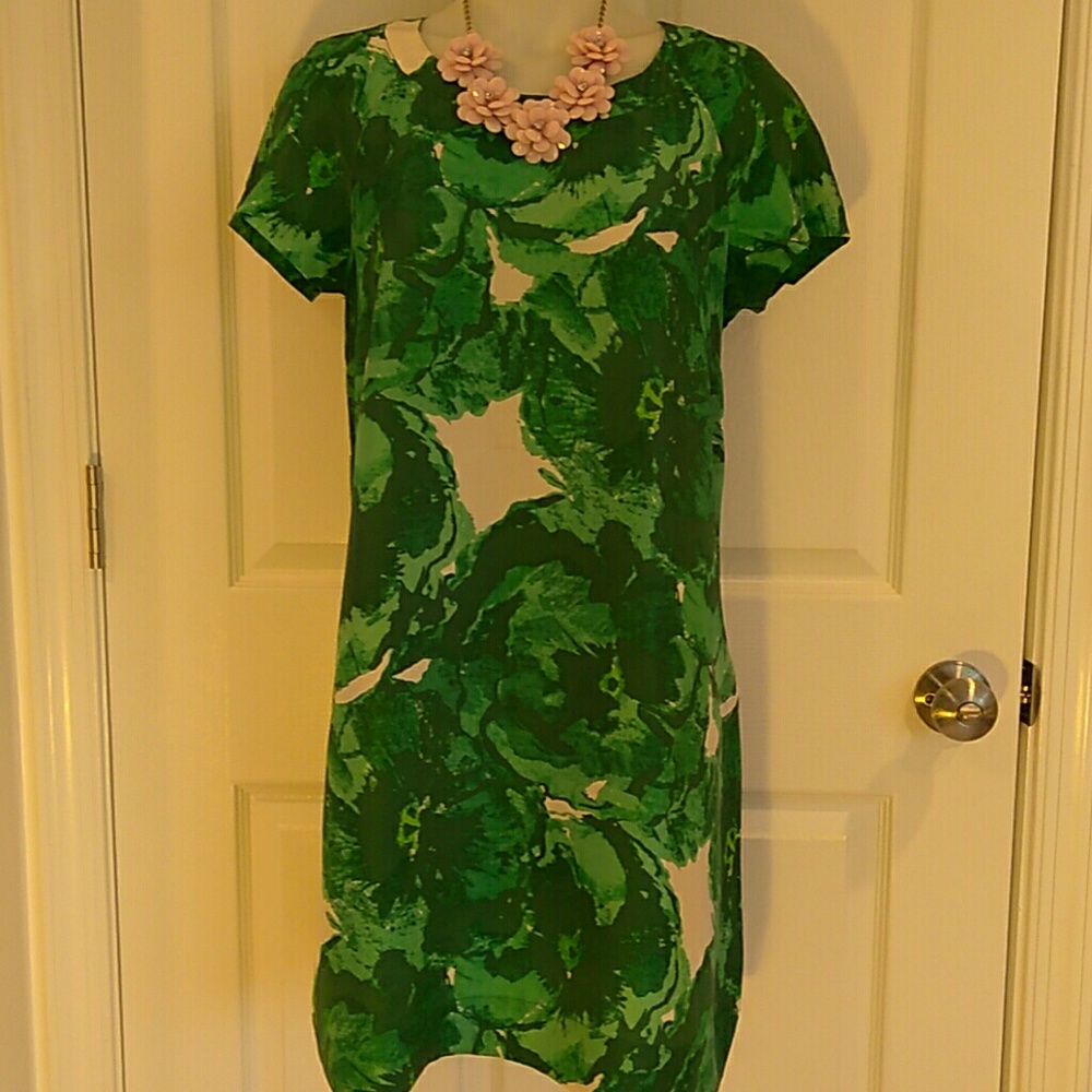 Banana Republic silk mini dress
